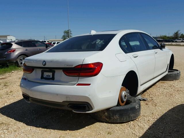 WBA7F0C32HGM21754 - 2017 BMW 750 I WHITE photo 4