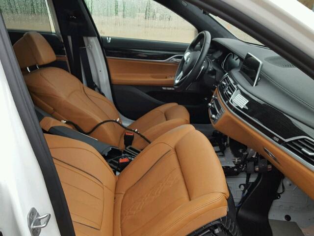 WBA7F0C32HGM21754 - 2017 BMW 750 I WHITE photo 5