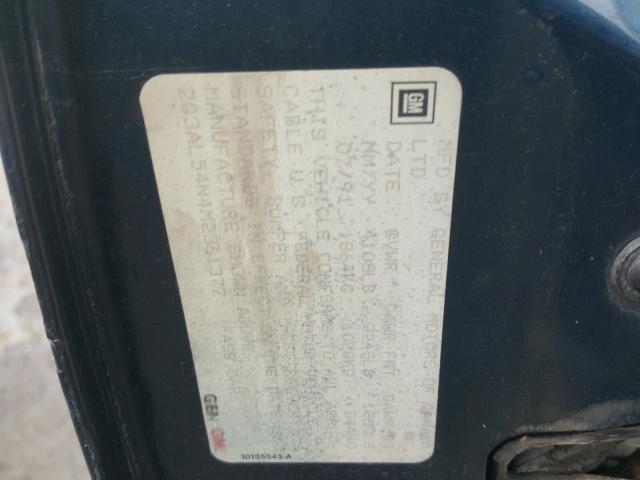 2G3AL54N4M2361377 - 1991 OLDSMOBILE CUTLASS CI 蓝色 照片 10