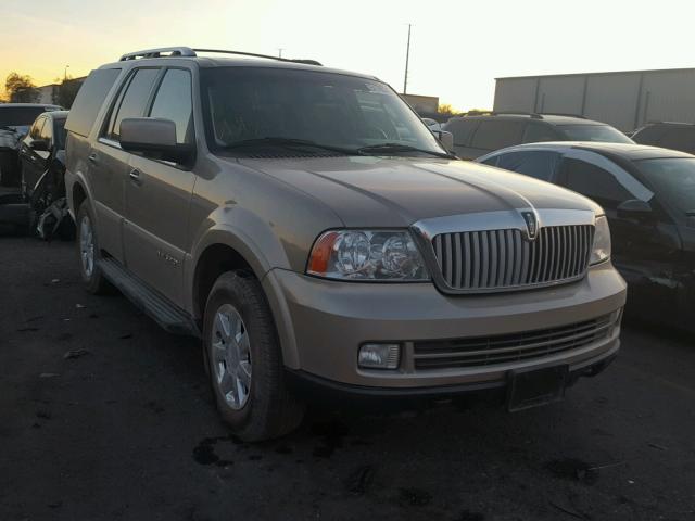5LMFU28506LJ03767 - 2006 LINCOLN NAVIGATOR TAN photo 1