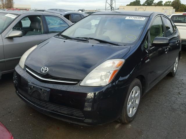 JTDKB20U177629916 - 2007 TOYOTA PRIUS BLACK photo 2