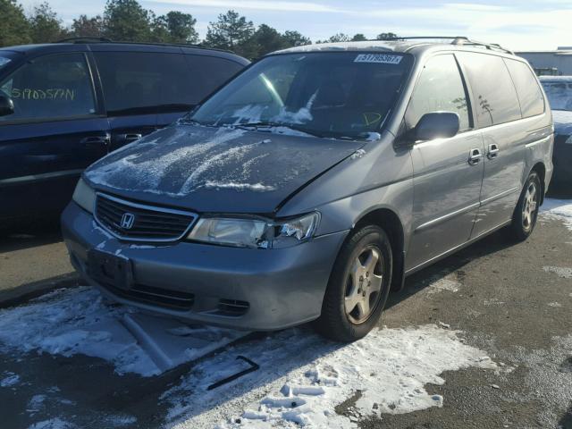 2HKRL18621H500887 - 2001 HONDA ODYSSEY EX GREEN photo 2