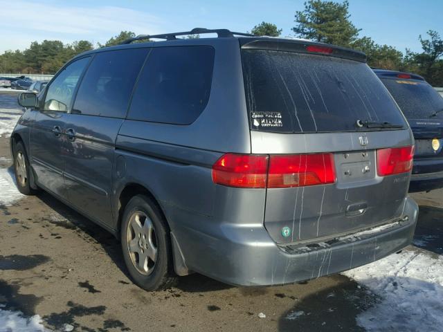 2HKRL18621H500887 - 2001 HONDA ODYSSEY EX GREEN photo 3