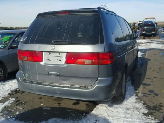 2HKRL18621H500887 - 2001 HONDA ODYSSEY EX GREEN photo 4