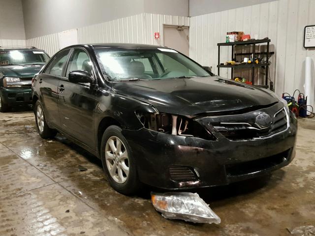 4T4BF3EK7BR201331 - 2011 TOYOTA CAMRY BASE BLACK photo 1