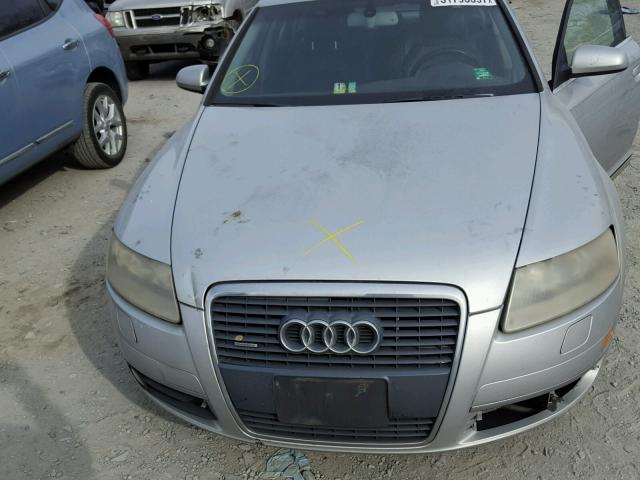 WAUDG74F45N061816 - 2005 AUDI A6 3.2 QUA SILVER photo 7