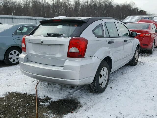 1B3HB28B77D522871 - 2007 DODGE CALIBER SILVER photo 4