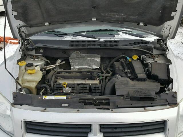 1B3HB28B77D522871 - 2007 DODGE CALIBER SILVER photo 7