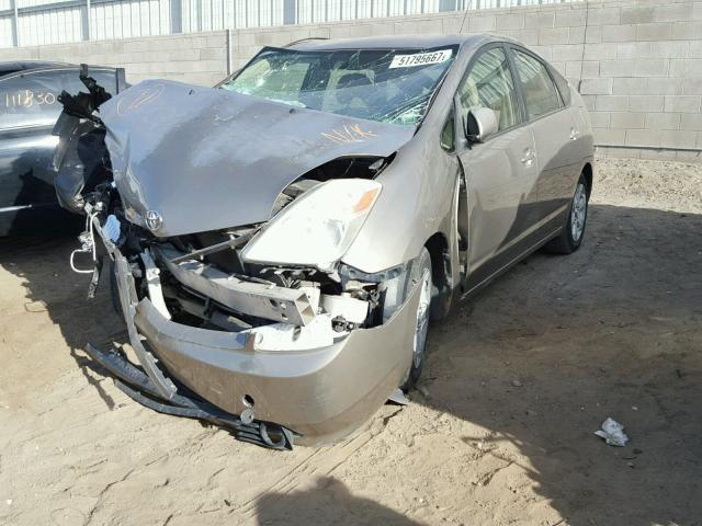 JTDKB20U740112592 - 2004 TOYOTA PRIUS GOLD photo 2