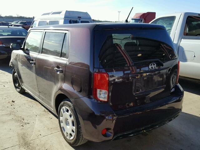 JTLZE4FE1EJ052469 - 2014 TOYOTA SCION XB 紫色 照片 3