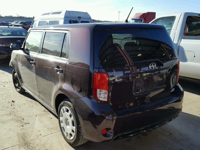 JTLZE4FE1EJ052469 - 2014 TOYOTA SCION XB PURPLE photo 3