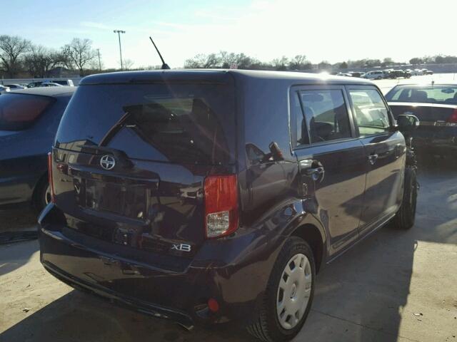JTLZE4FE1EJ052469 - 2014 TOYOTA SCION XB 紫色 照片 4