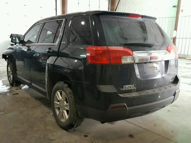 2GKFLREK0D6225844 - 2013 GMC TERRAIN SL BLACK photo 3