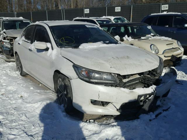 1HGCR2F58EA245603 - 2014 HONDA ACCORD SPO WHITE photo 1