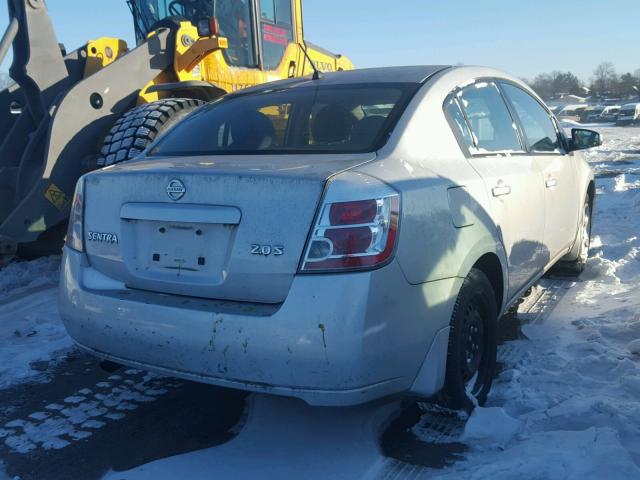 3N1AB61E37L619560 - 2007 NISSAN SENTRA 2.0 SILVER photo 4