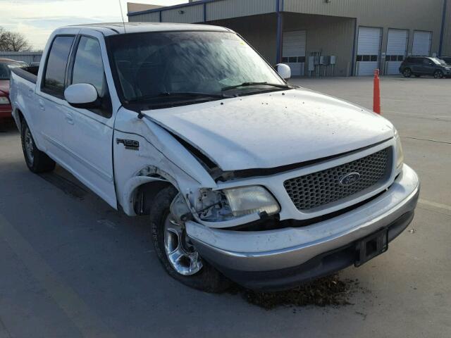 1FTRW07L21KD85475 - 2001 FORD F150 SUPER WHITE photo 1