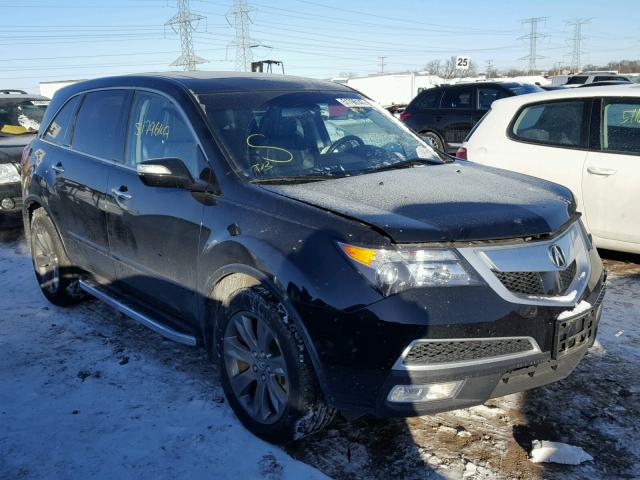 2HNYD2H59AH523673 - 2010 ACURA MDX ADVANC BLACK photo 1