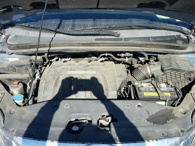 5FNRL38677B046199 - 2007 HONDA ODYSSEY EX BLUE photo 7