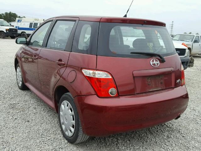 JTKKT624465019643 - 2006 TOYOTA SCION XA RED photo 3