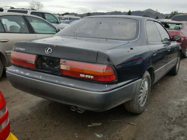 JT8VK13T2N0058127 - 1992 LEXUS ES 300 BLACK photo 4