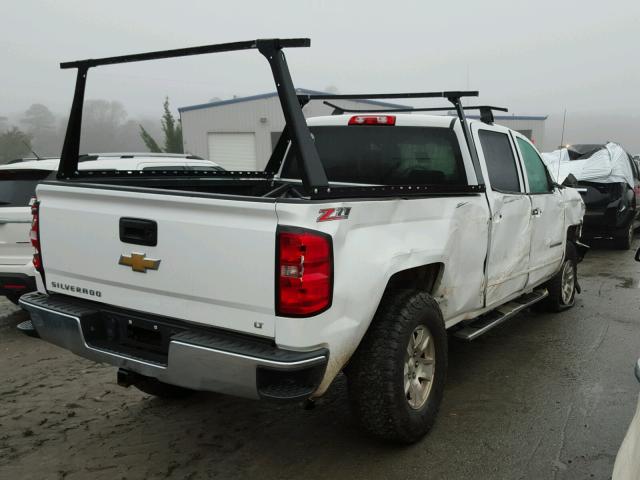 3GCUKREC8FG420127 - 2015 CHEVROLET SILVERADO WHITE photo 4