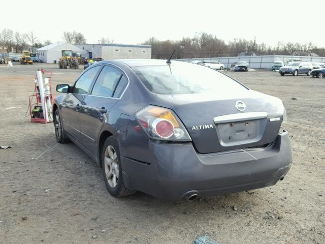 1N4CL21E87C201511 - 2007 NISSAN ALTIMA HYB GRAY photo 3