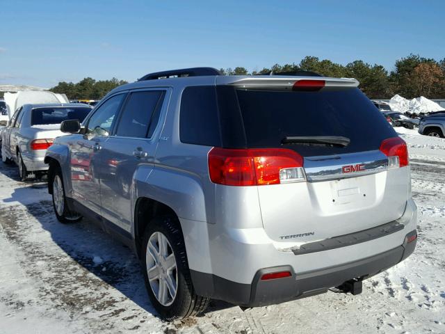 2CTALUEC9B6473500 - 2011 GMC TERRAIN SL SILVER photo 3