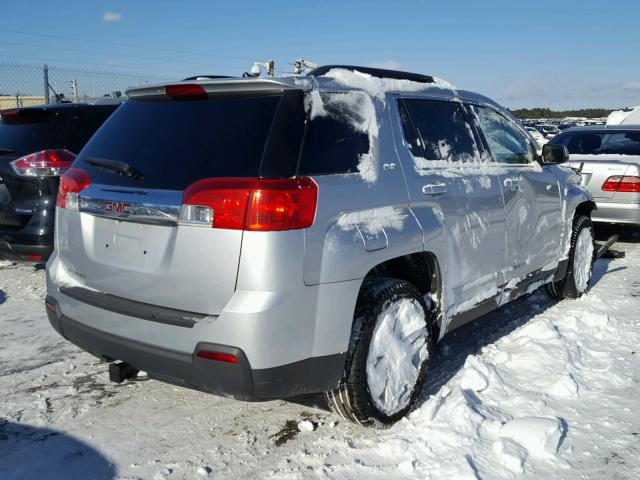 2CTALUEC9B6473500 - 2011 GMC TERRAIN SL SILVER photo 4