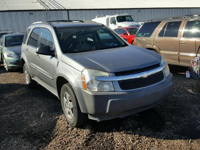 2CNDL13F156100438 - 2005 CHEVROLET EQUINOX LS GRAY photo 1