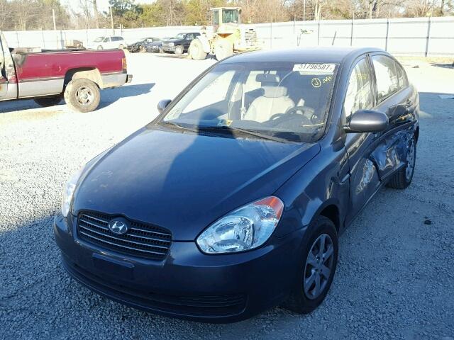 KMHCN4AC4BU611039 - 2011 HYUNDAI ACCENT GLS GRAY photo 2