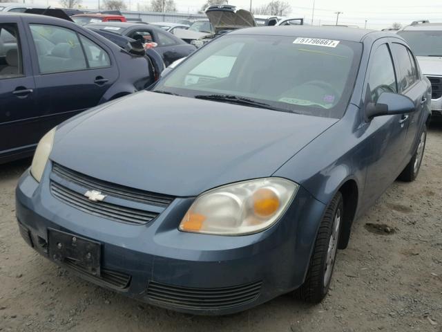 1G1AL55F577385863 - 2007 CHEVROLET COBALT LT BLUE photo 2