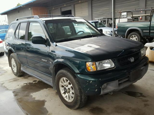 4S6CK58W314404744 - 2001 HONDA PASSPORT E GREEN photo 1