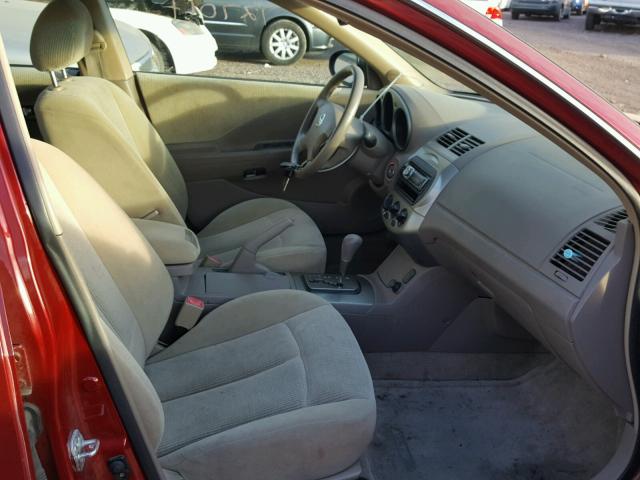 1N4AL11D74C106099 - 2004 NISSAN ALTIMA BAS RED photo 5