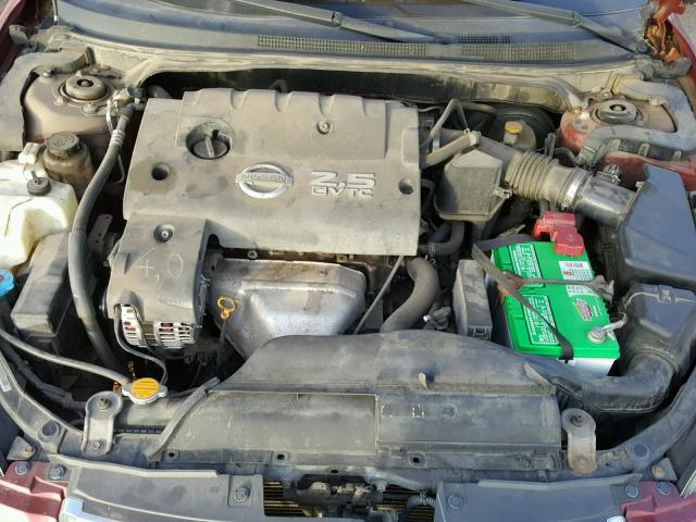 1N4AL11D74C106099 - 2004 NISSAN ALTIMA BAS RED photo 7