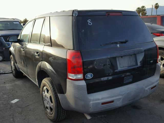 5GZCZ53B03S848528 - 2003 SATURN VUE BLACK photo 3