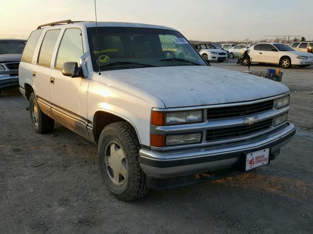 1GNEK13R6XJ367335 - 1999 CHEVROLET TAHOE K150 WHITE photo 1