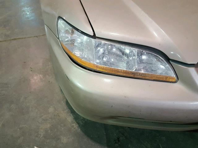 1HGCG16512A054875 - 2002 HONDA ACCORD EX GREEN photo 10