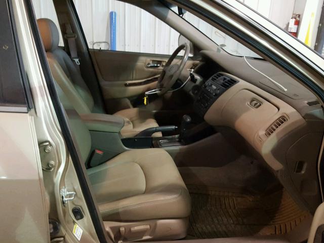 1HGCG16512A054875 - 2002 HONDA ACCORD EX GREEN photo 5