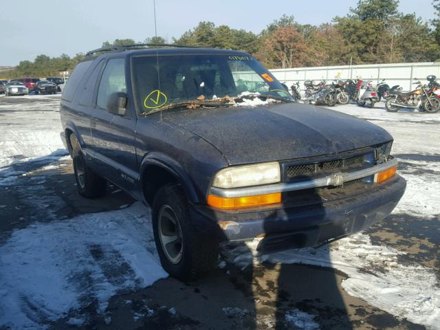 1GNCS18XX3K160241 - 2003 CHEVROLET BLAZER BLUE photo 1