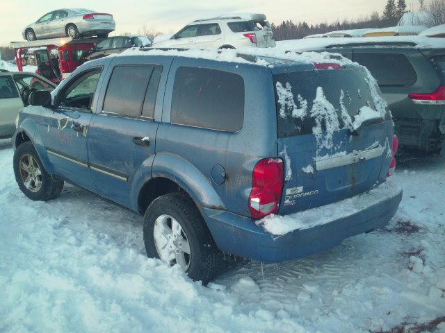 1D8HB48N77F502646 - 2007 DODGE DURANGO SL BLUE photo 3