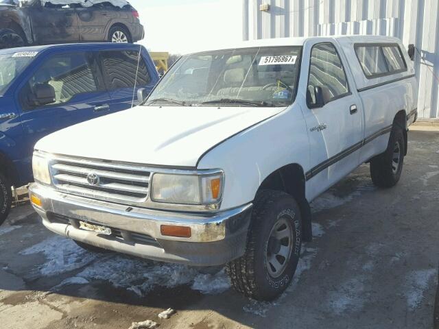 JT4VD20A4R0015466 - 1994 TOYOTA T100 DX WHITE photo 2