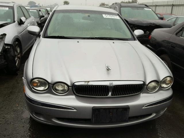 SAJEA51C22WC49753 - 2002 JAGUAR X-TYPE 3.0 SILVER photo 9