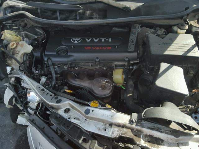 4T1BE46K49U333359 - 2009 TOYOTA CAMRY BASE SILVER photo 7
