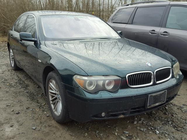 WBAGL63454DP68642 - 2004 BMW 745 I GREEN photo 1