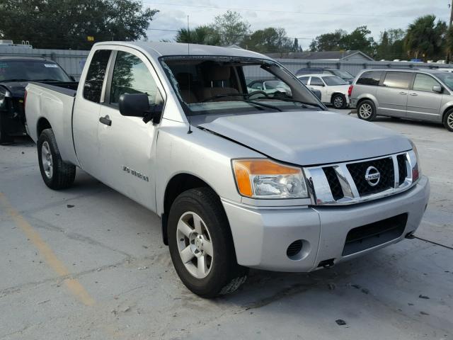 1N6BA06A59N302435 - 2009 NISSAN TITAN XE GRAY photo 1