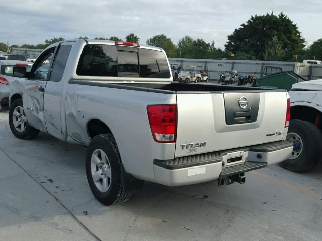 1N6BA06A59N302435 - 2009 NISSAN TITAN XE GRAY photo 3