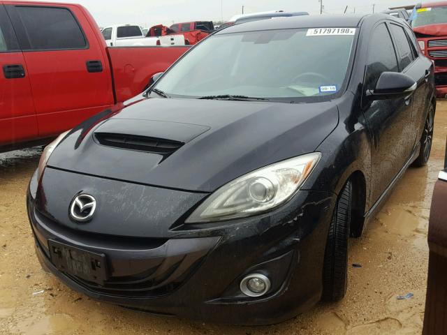 JM1BL1K30B1458082 - 2011 MAZDA SPEED 3 BLACK photo 2