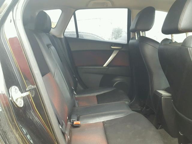 JM1BL1K30B1458082 - 2011 MAZDA SPEED 3 BLACK photo 6