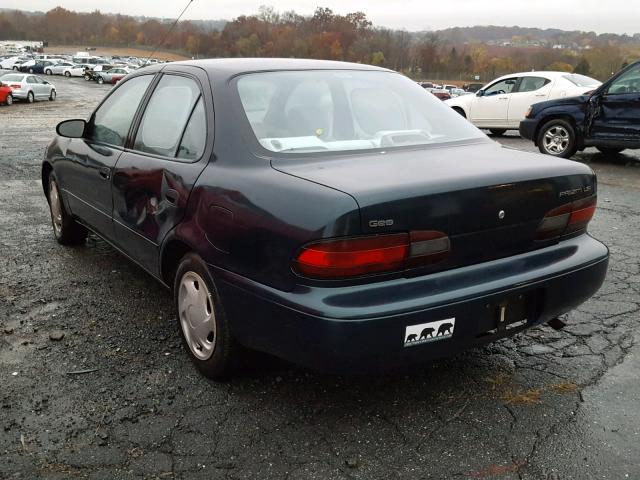 1Y1SK5261VZ436128 - 1997 GEO PRIZM BASE GREEN photo 3