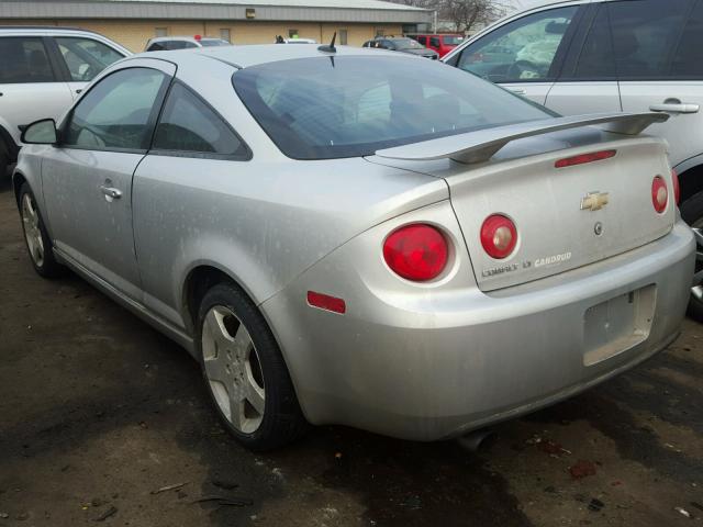 1G1AF1F5XA7226463 - 2010 CHEVROLET COBALT 2LT SILVER photo 3